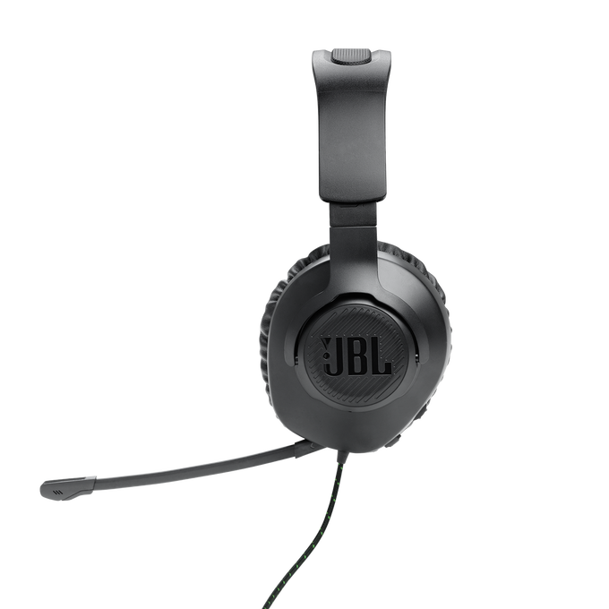 JBL Quantum 100X Console - Black - Wired over-ear gaming headset with a detachable mic - Left image number null